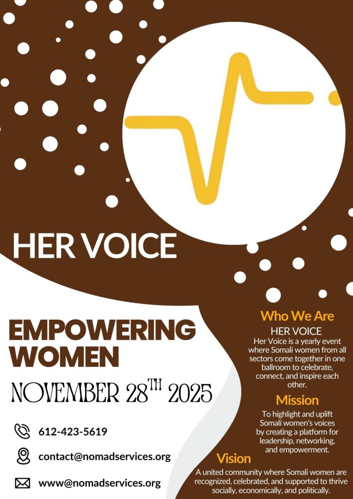 HER VOICE EVENT POSTER by NDS